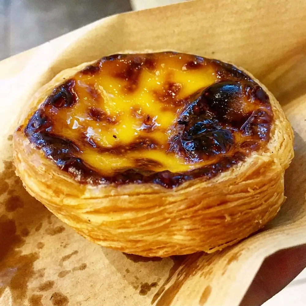 Egg tart from So Tasty, a Chinese restaurant in Bellevue